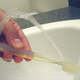 Illustration for article titled Brush & Rinse Toothbrush Creates Mini Water Fountain